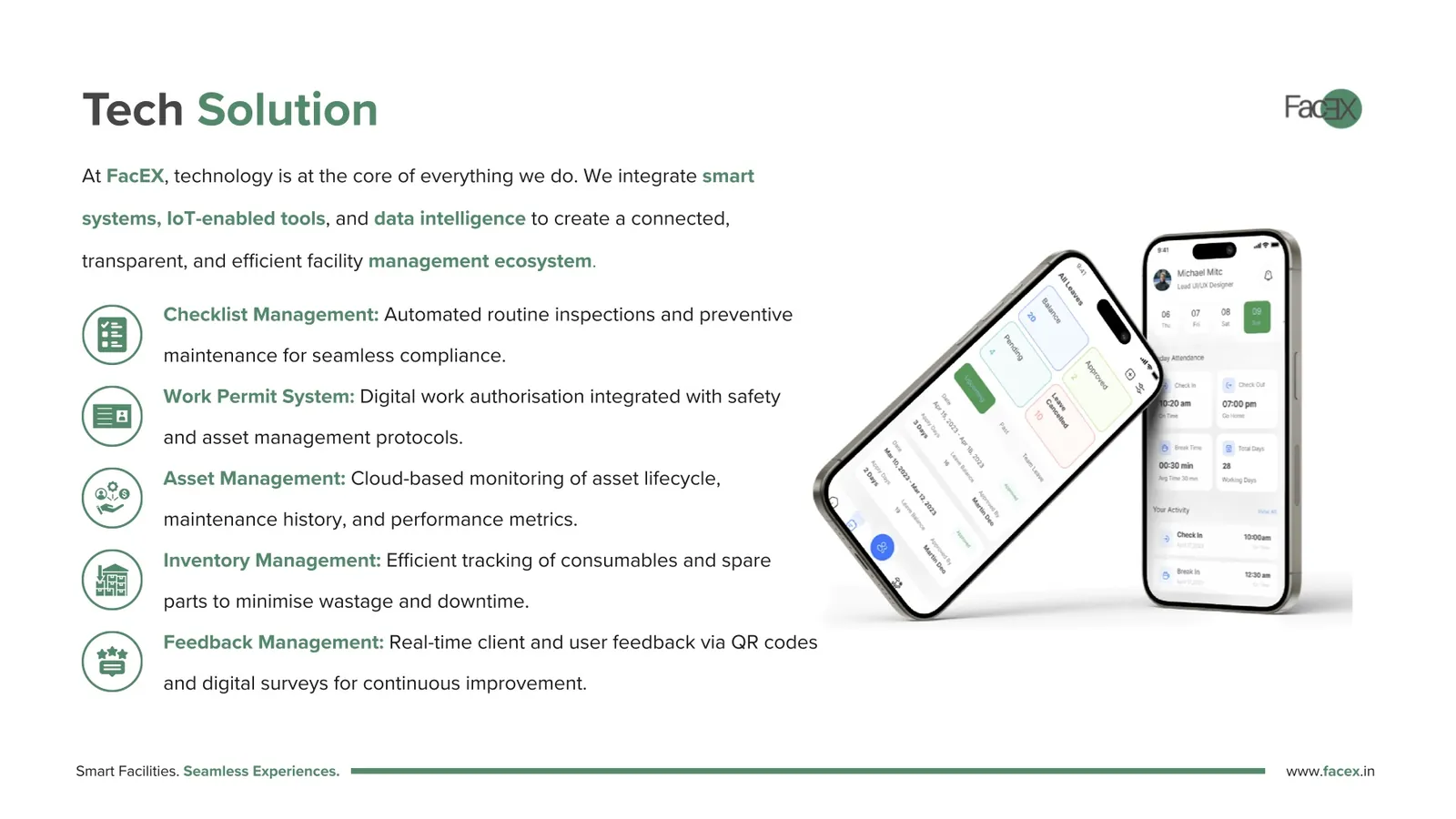 Tech solution: the facility app