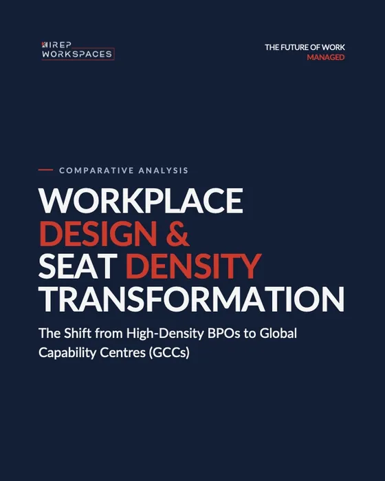 LinkedIn post: Workplace design & seat density transformation