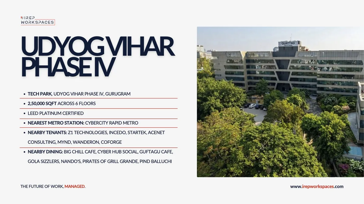 Location sheet: Udyog Vihar Phase IV