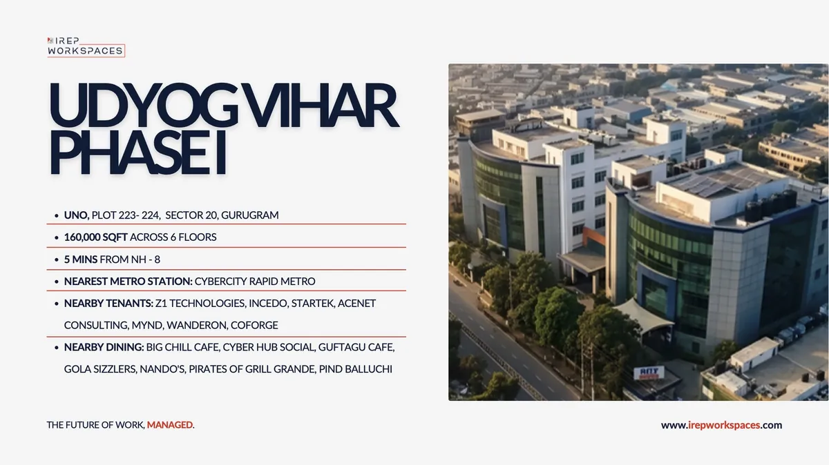 Location sheet: Udyog Vihar Phase I