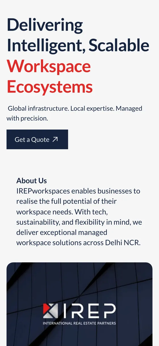 Launch mobile site: intro