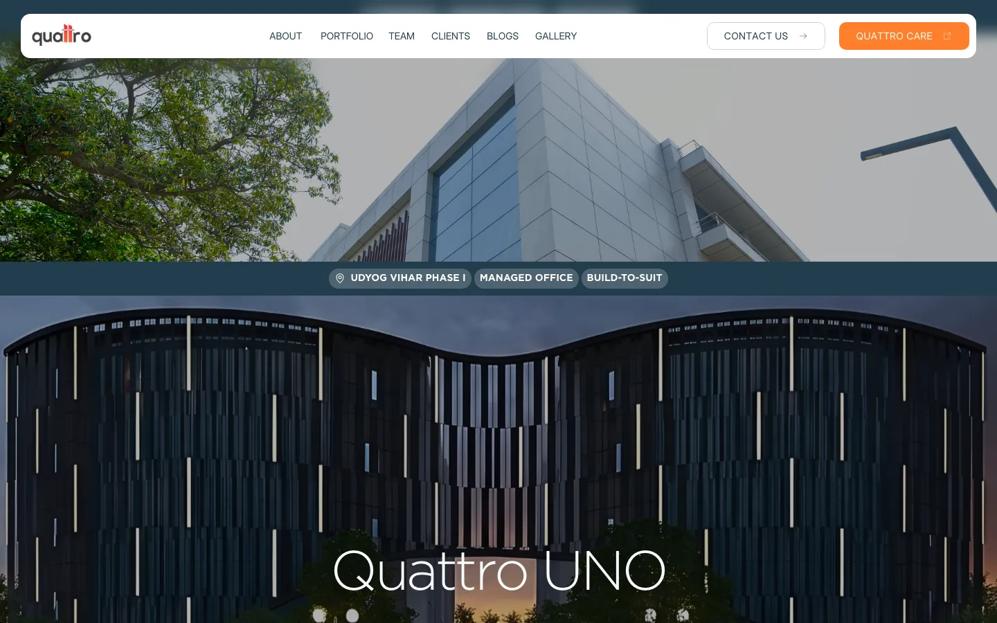Saved screen: Property: Quattro UNO