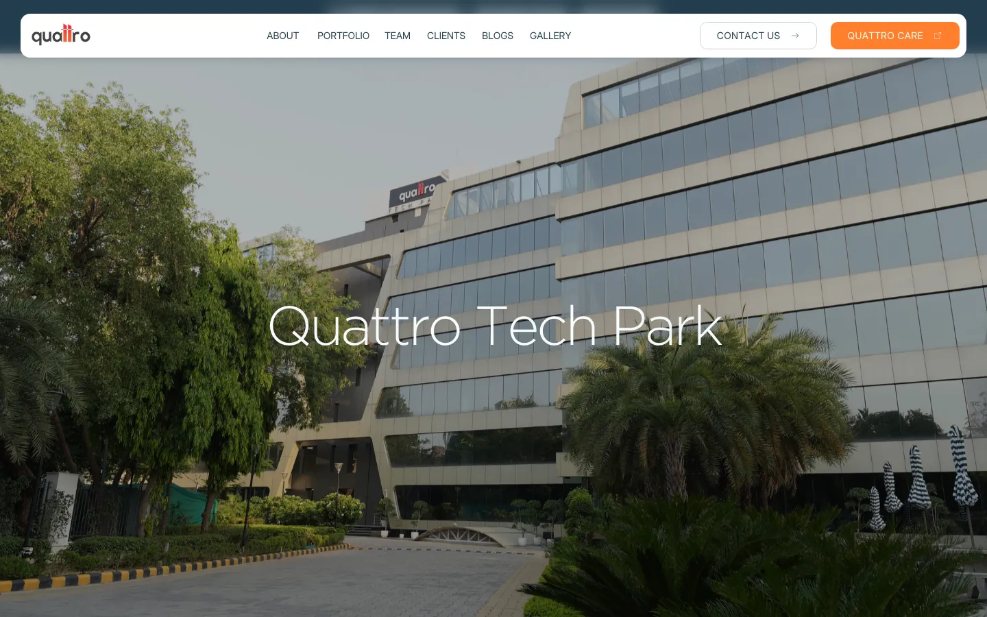 Saved screen: Property: Quattro Tech Park