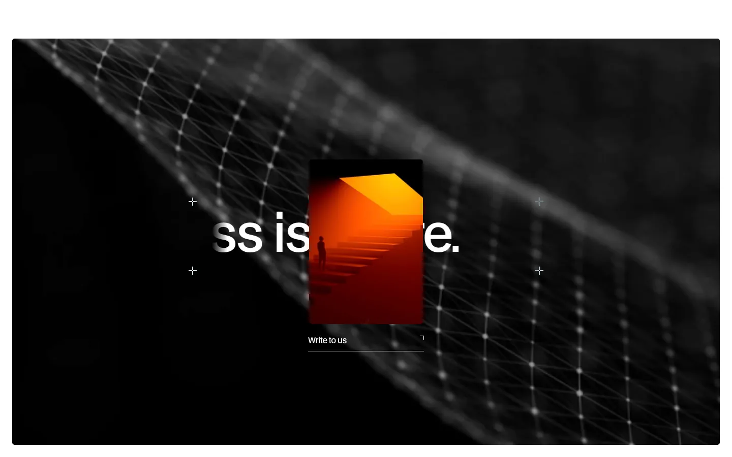 Saved screen: Closing call to write in