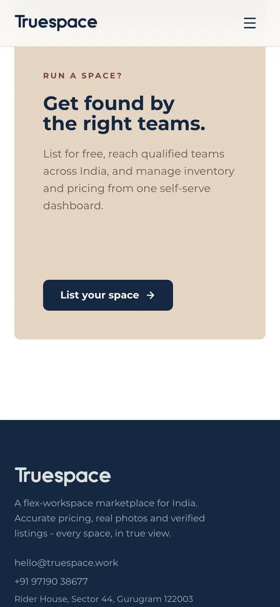 Saved mobile screen